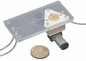 Miniatur Chip-Schlauchpumpe