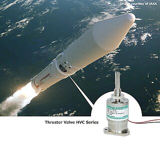 HVC-Triebwerksventil wird mit der Epsilon-Trägerrakete ins All geschossen