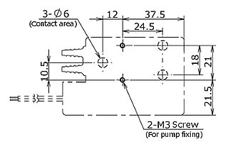 RP-2GII Serie - Montagemaße