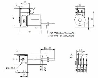DCP-200 Abmessungen
